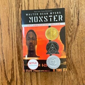 🔥 Sale 5 for $20 🔥 - Monsters book by Walter Dean Myers